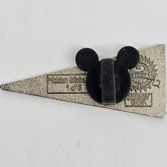 DISNEY Pin Trading ~ WDW Red Pendant 1/5 ~ 2012 ~ Hidden Mickey ~ P23 - Picture 5 of 11